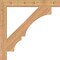 Ekena Millwork Balboa Block Smooth Bracket, Western Red Cedar, 3 1/2"W x 32"D x 32"H BKT04X32X32BOA05SWR - alternate 2